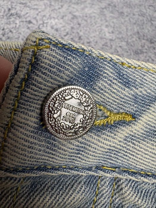 Джинси Vetements широкі ветмо джинсы баленсиага balenciaga