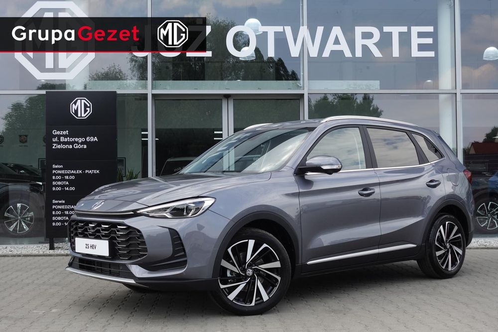 MG ZS MG ZS 1.5T Hev + AT  197 KM Exclusive  Hampstead Grey + szyberdach