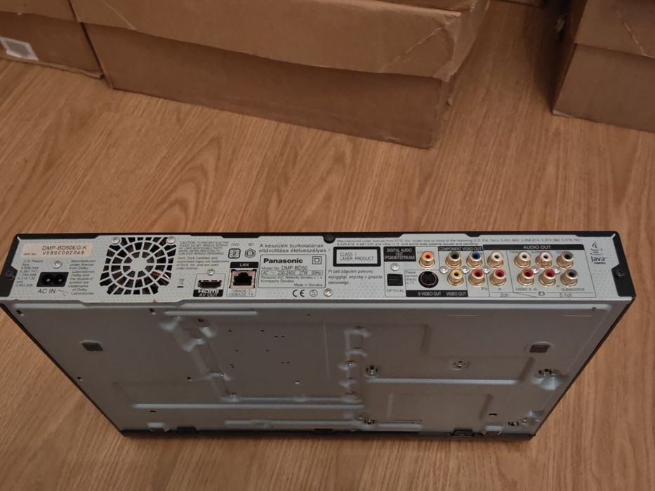 Leitor Blue Ray Panasonic  DMP-BD50