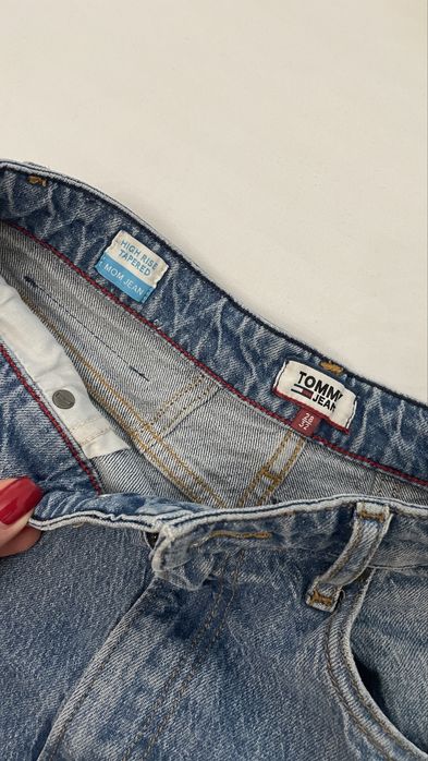 Джинсові шорти Tommy Jeans висока посадка