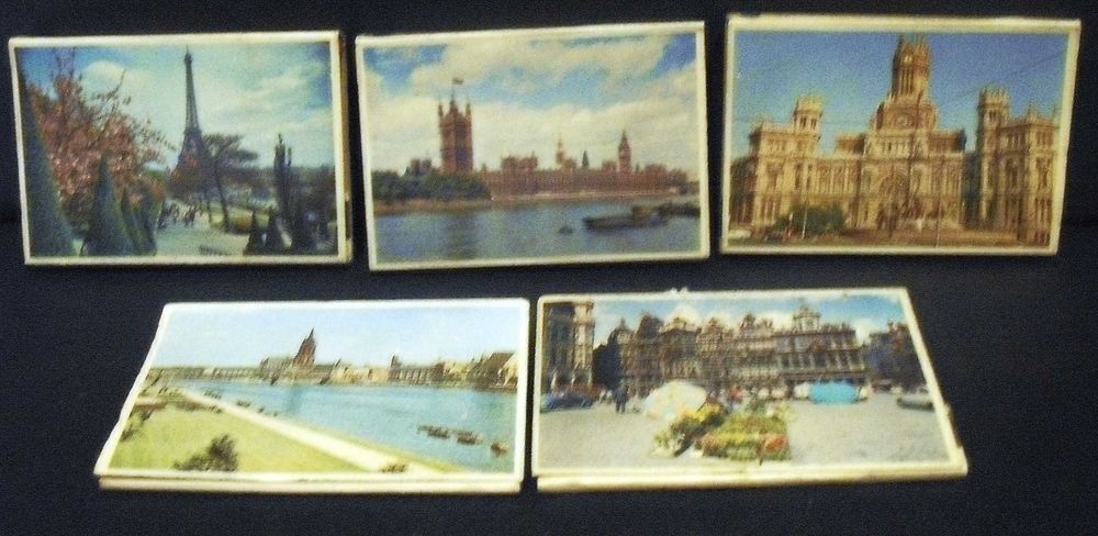 5 Vintage Matchboxes from the 1960s Including Matches