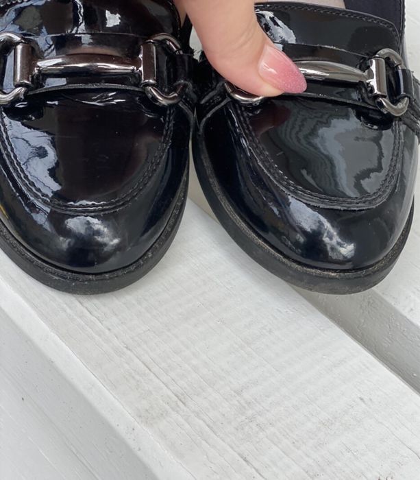 Туфельки лак