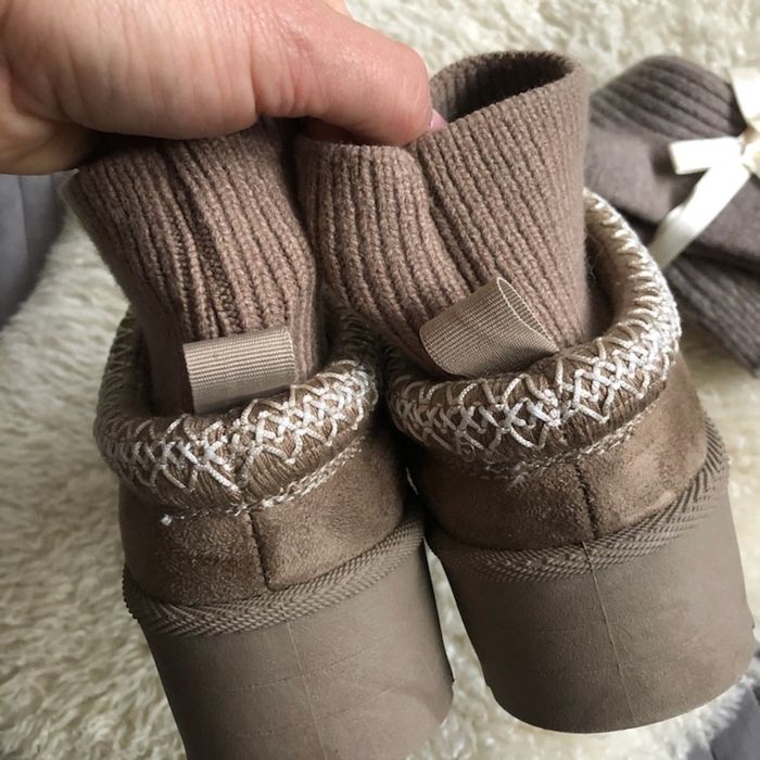 Śniegowce na platformie w stylu UGG 37