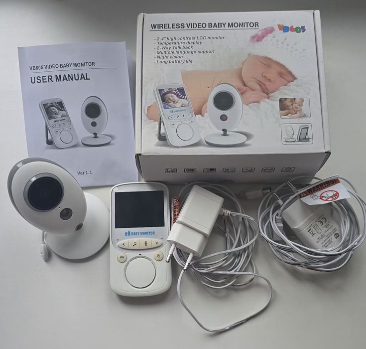Відеоняня радіоняня Baby Monitor VB605 нічне бачення