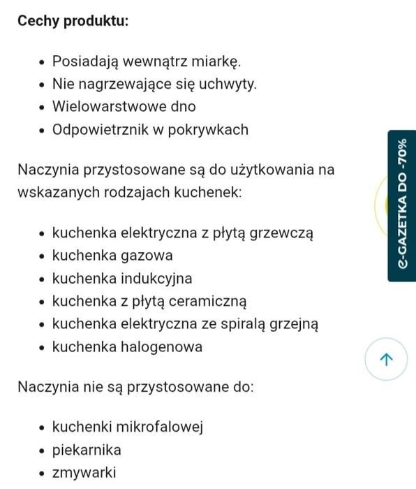 Nowe garnki Ambition