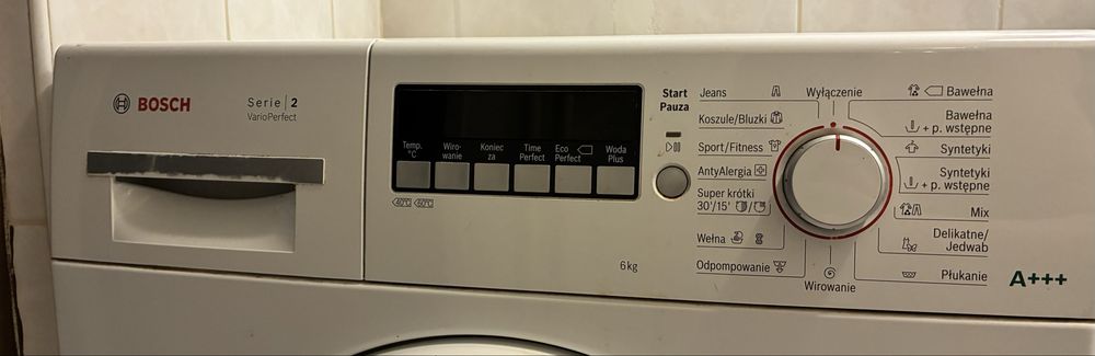 ZAREZERWOWANE Pralka Bosch Serie 2  VarioPerfect