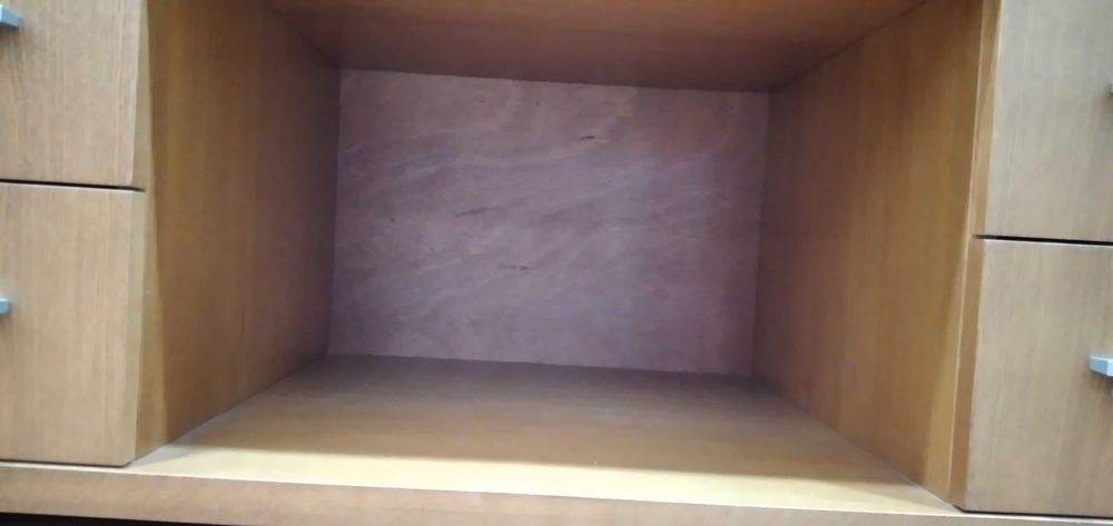 Móvel Tv - madeira carvalho - como novo (baixa de preço)