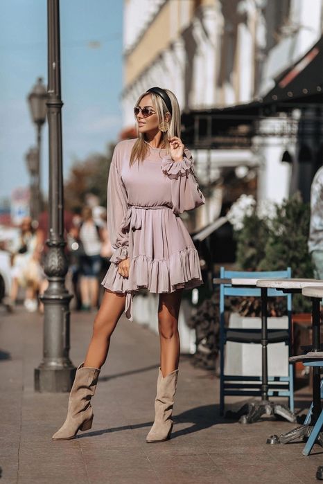 Легка, сукня з шифону