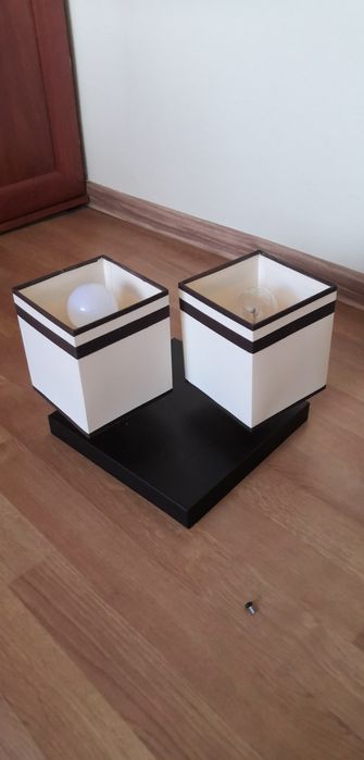 Lampa stojąca plus żyrandol