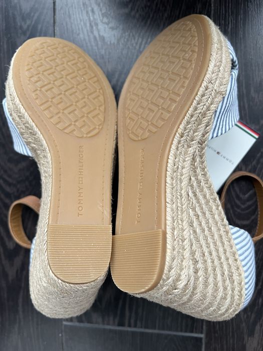 Tommy Hilfiger Espadryle Basic Niebieskie r.40