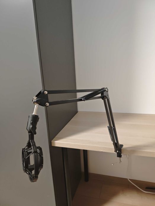 Zestaw Mikrofon + Stojak + Kable