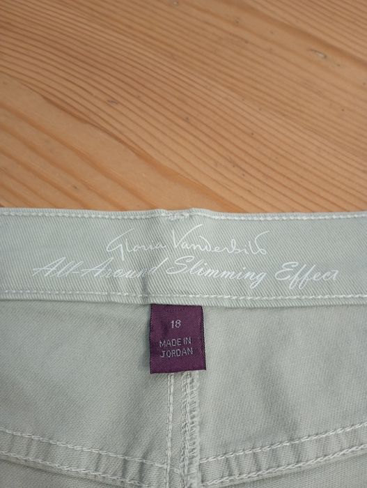Rybaczki jeansowe wysoki stan rozmiar 48 Gloria Vanderbilt