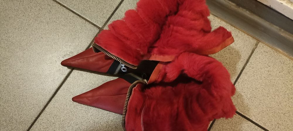 Зимние сапоги 36-36.5р