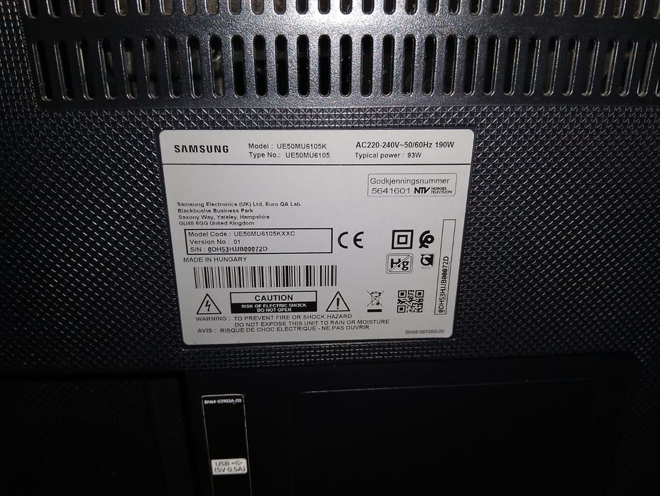 TV Samsung 50 polegadas
