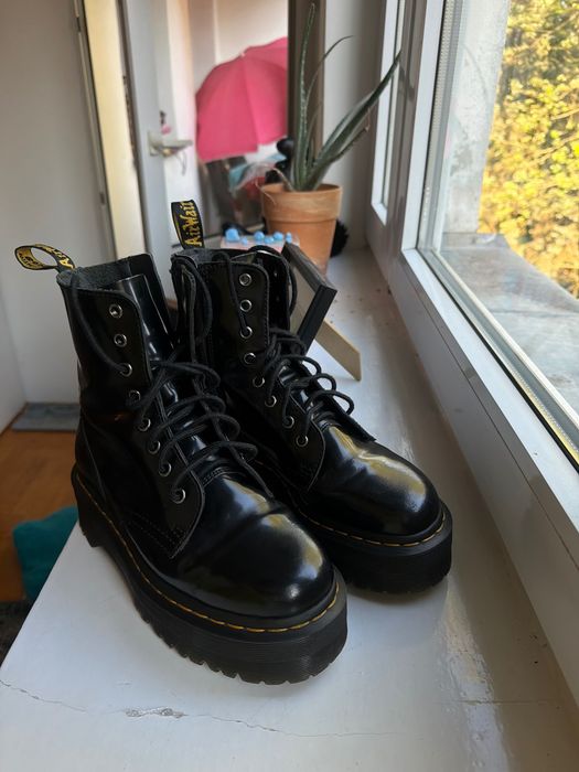 martensy platformy jak nowe