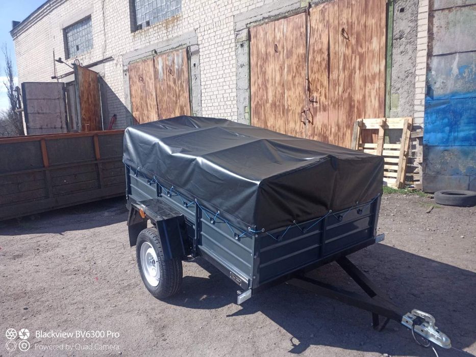 Легковой прицеп усиленный 2100* серый 700 кг!