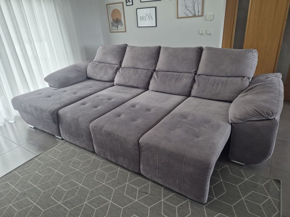 Sofa com chaise longue