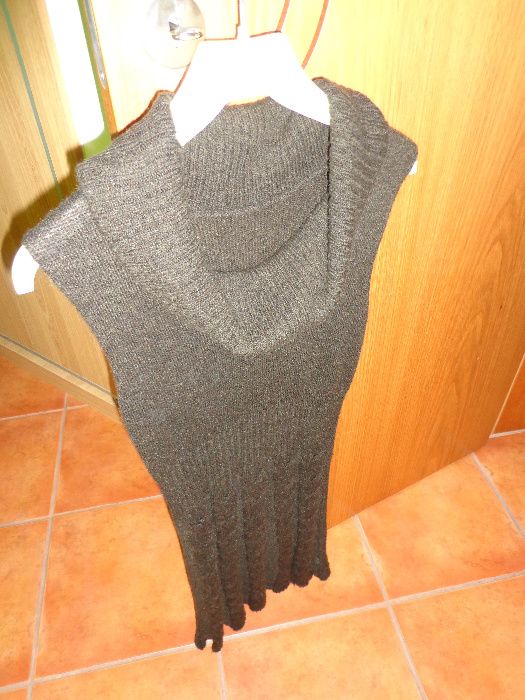 vestido sra cor castanho