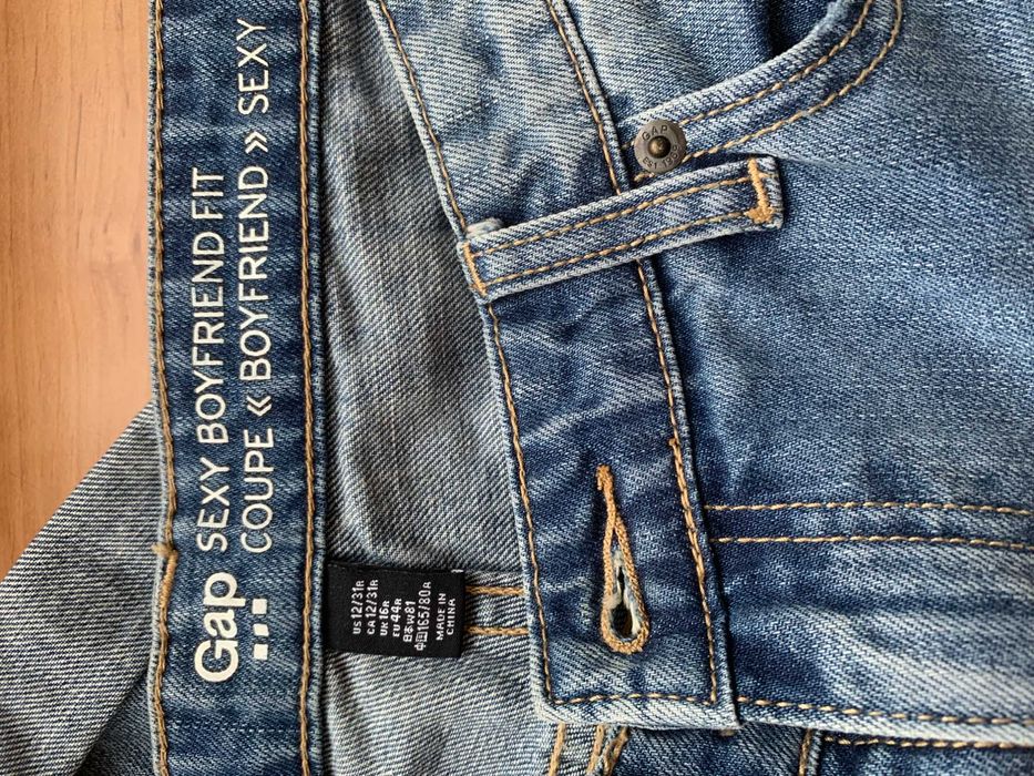 Джинси gap бойфренд р.12/31