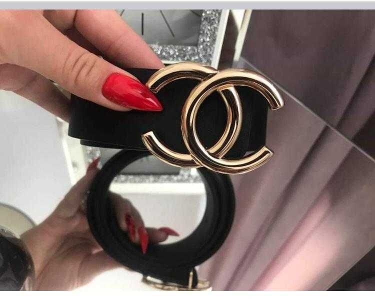 Pasek klamra Moschino OKAZJA Damski Guess Louis LV Vuitton