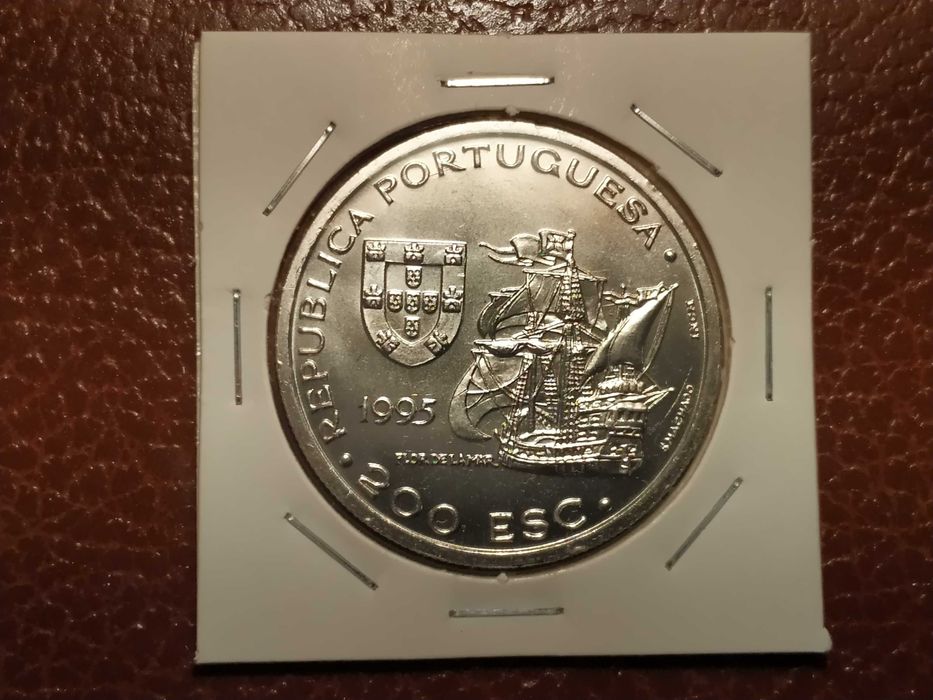 976 moeda de 200 escudos de 1995 Malaca - Portugal