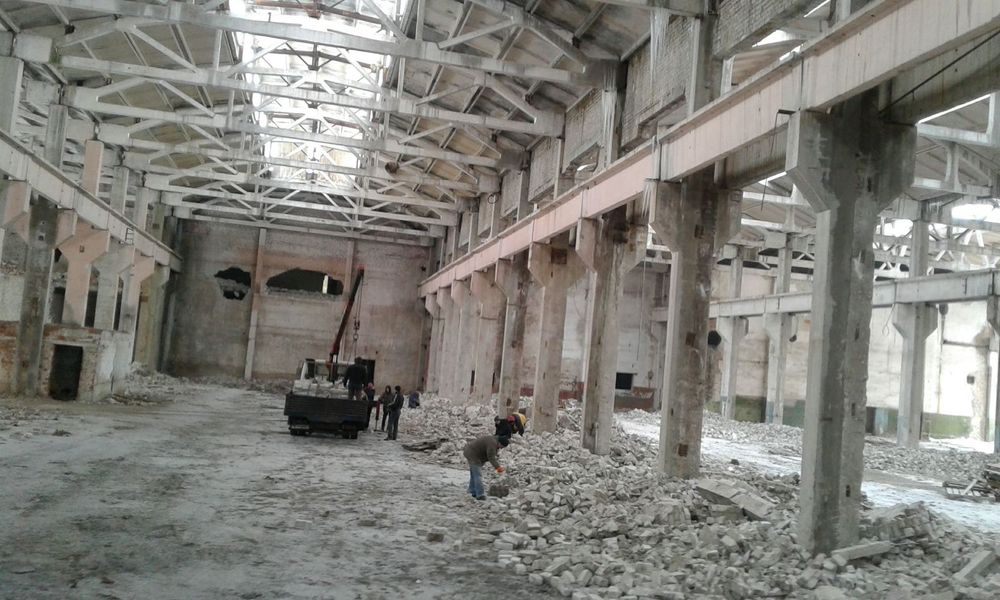 Колонны подкрановые фермы