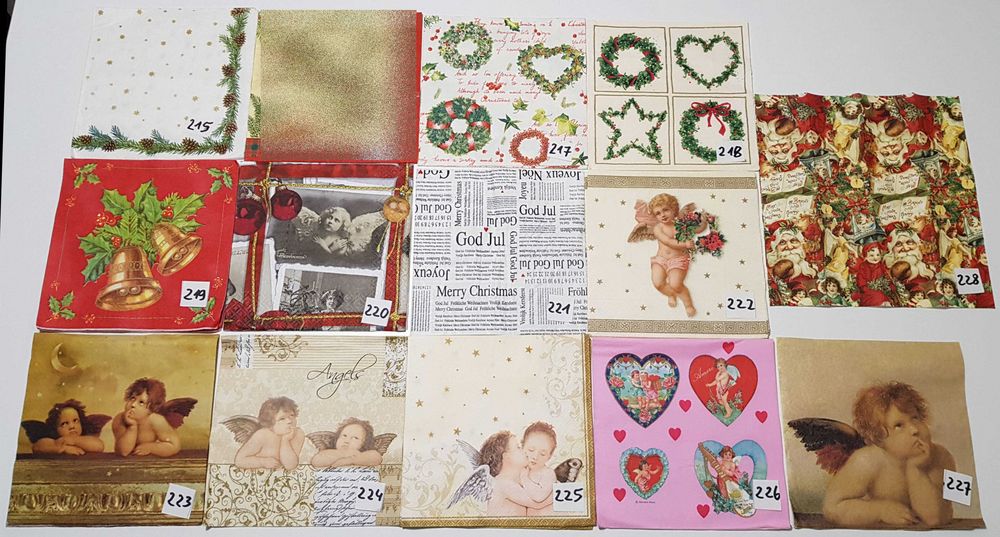 Serwetki do zdobienia decoupage hobby