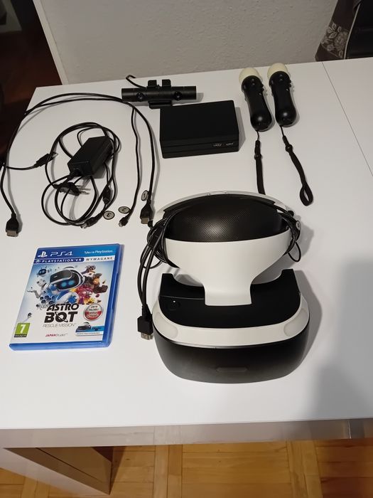 Okulary vr cały zestaw