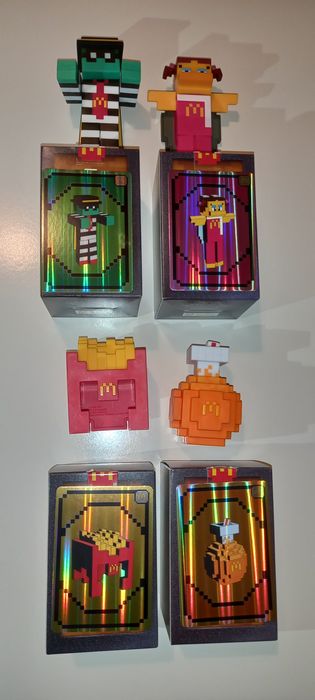 Figuras Minecraft Mcdonalds
