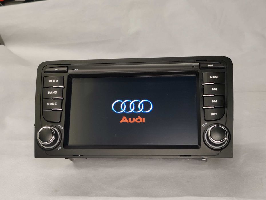 Radio 2 DIN Android Audi A3 – Android 13 2GB RAM - Novo Garantia