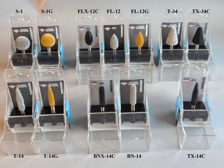 Формовочні диски, контурні чаші та бор-фрези Kutzall Extreme