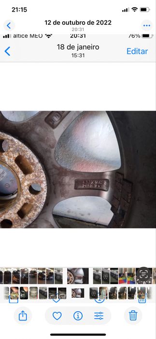 Jantes de 16”, para Mazda