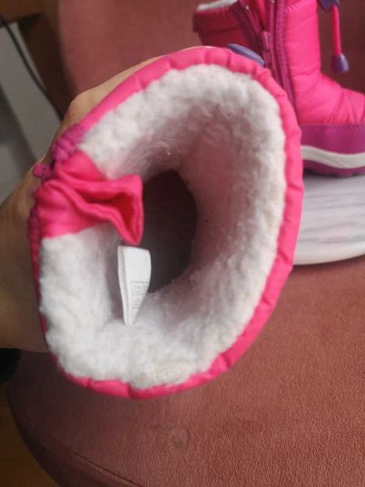 Cortina zimowe ocieplene buty kozaki dla dziewczynki r. 22