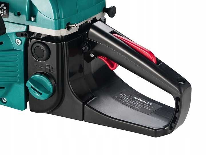 ZESTAW Mocna Piła Spalinowa pilarka łańcuchowa 5,7KM do drewna 58cm3