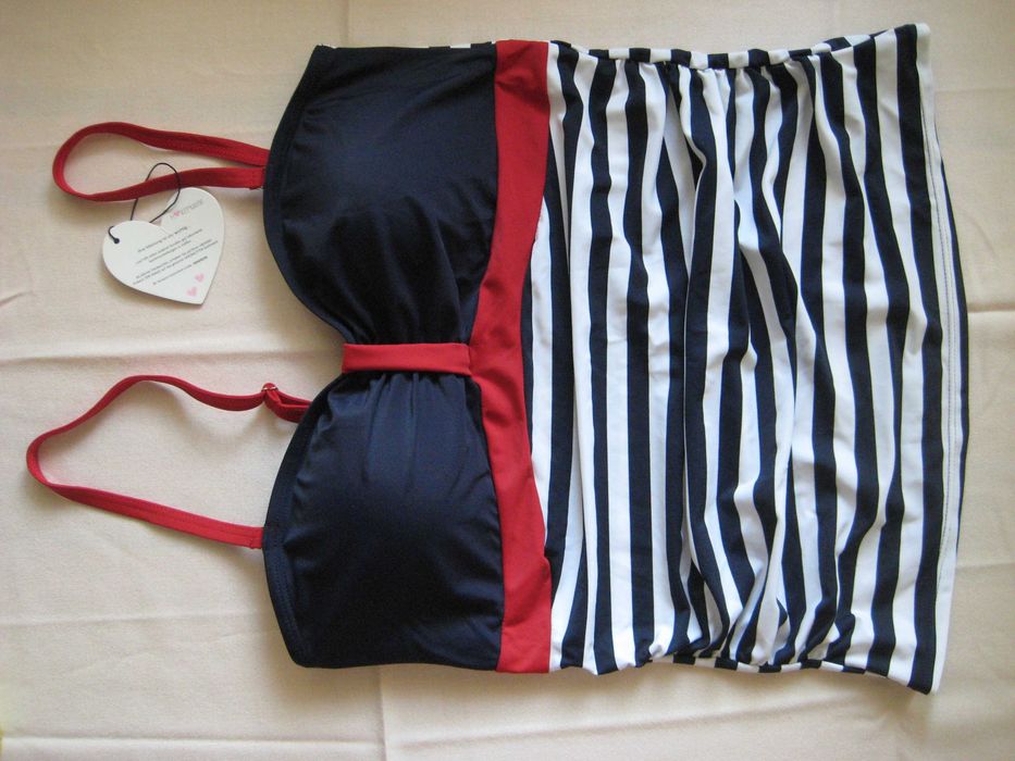 Tankini ciążowe koszulka góra stroju kąpielowego Herzmutter  XL  nowe