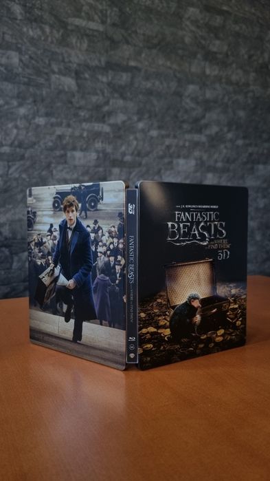 Monstros Fantásticos e Onde Encontrá-los - Bluray Steelbook