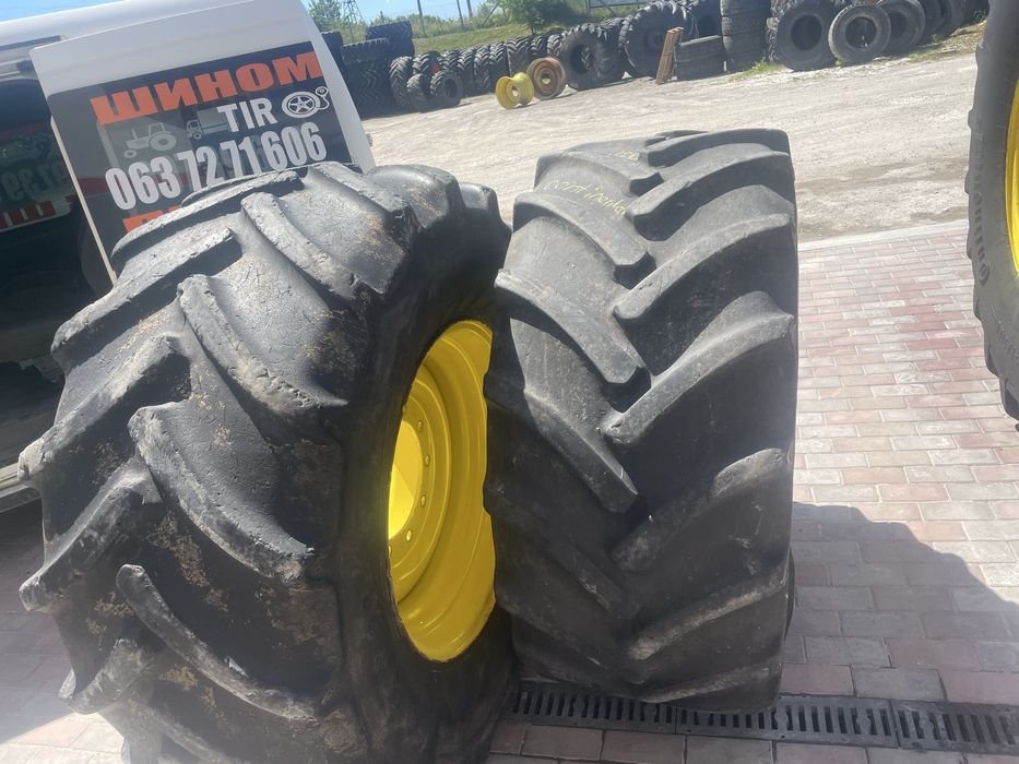 Колеса Continental 600/65r28 для Class John deer. Case