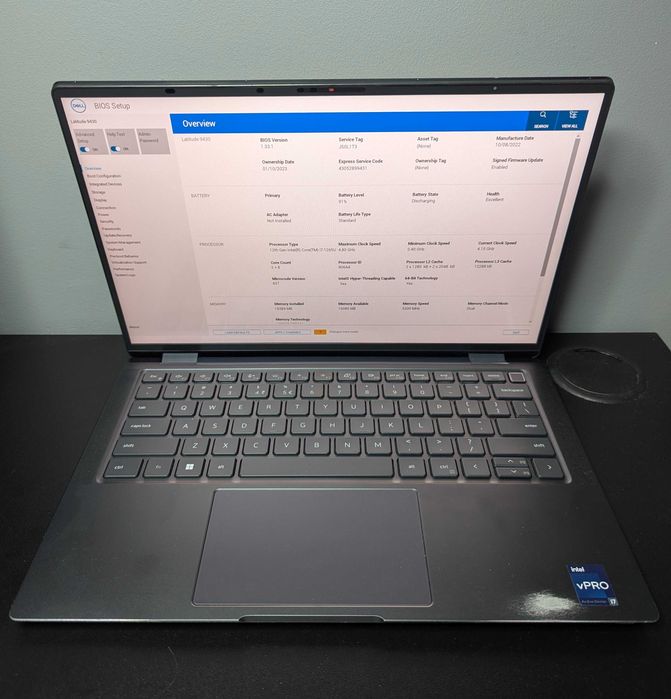 Laptop Dell Latitude 9430 i7-1265U / 16GB RAM / 512GB SSD M.2