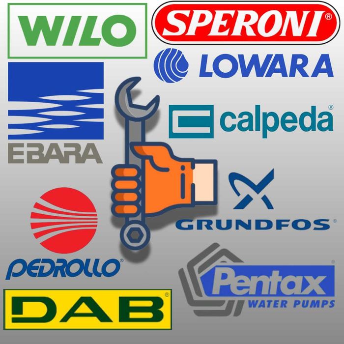 Запчастини Ремонт насоса Сервіс насосів