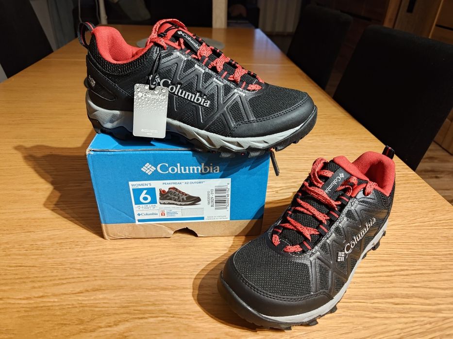 NOWE Buty trekkingowe Columbia peakfreak x2 outdry membrana wkładka 23 cm gore tex peakfreak