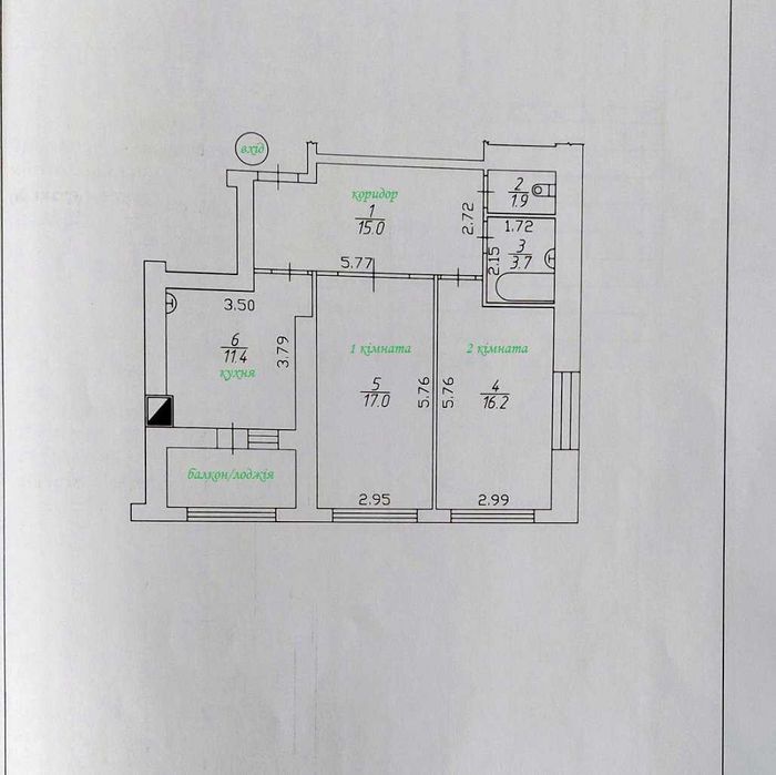 Продам  2 ух ком   кв  в р-ні Голівуда   "єОселя" "єВідновлення"