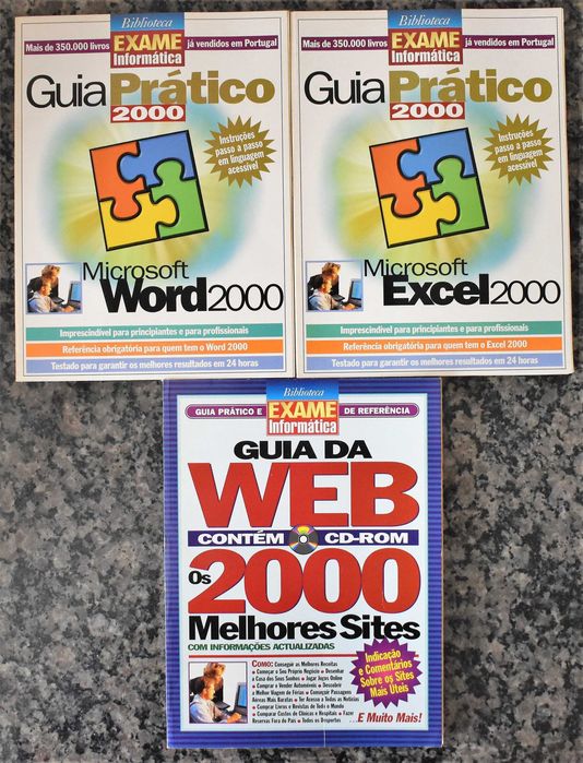 Exame Informática (3 Guias Práticos; 7 Revistas; 9 CD's/DVD's)