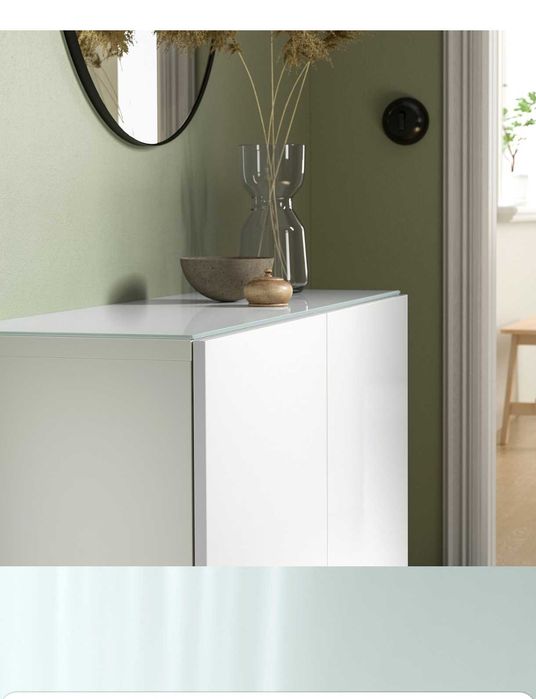 Painel superior de vidro IKEA novo