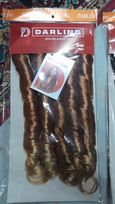 Tranças de postiço estilo Francês Pony Curly