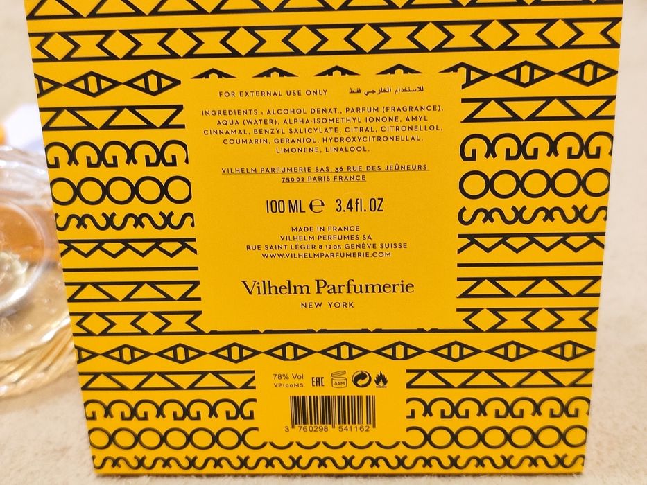 Парфум унісекс Vilhelm Parfumerie Mango Skin,