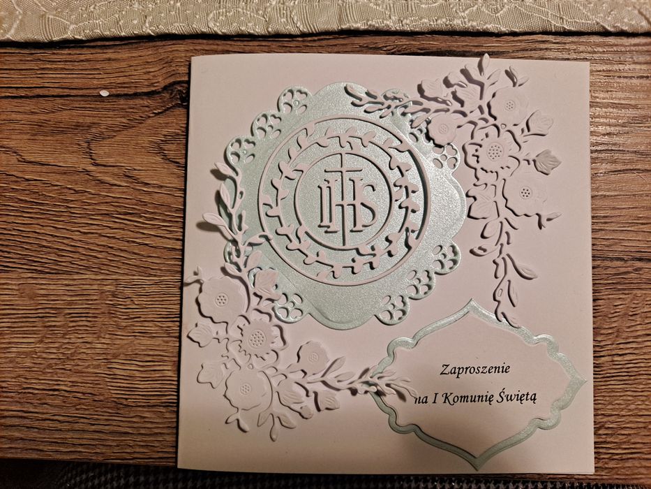 Zaproszenia na komunię