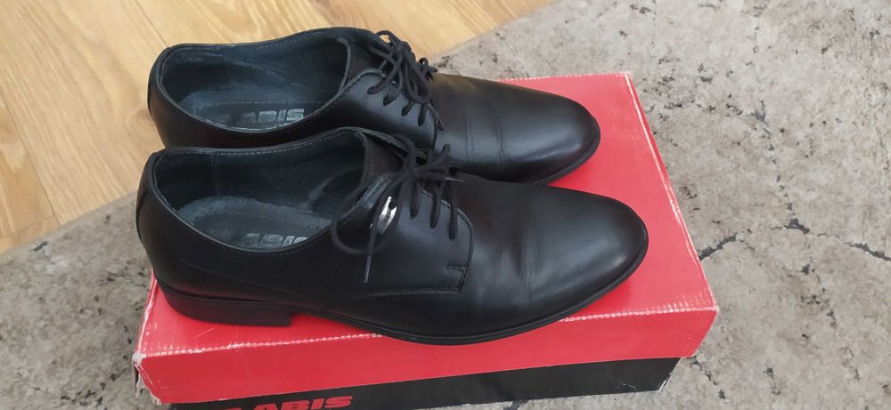 Buty skórzane męskie