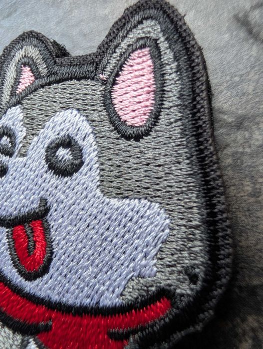 Naszywka na rzep husky