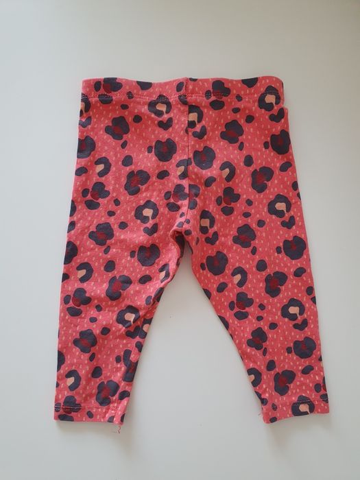 Leginsy w panterkę