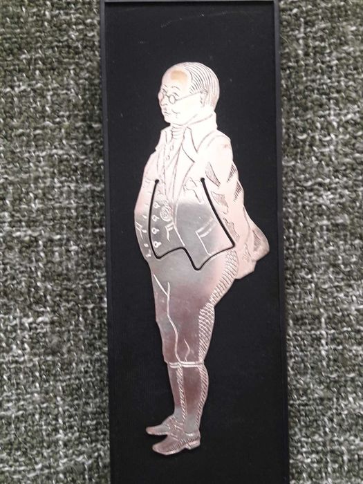 Platerowana zakładka do książki Mr Pickwick